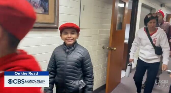 A mysterious Secret Santa motivated students to raise thousands of dollars for those in need